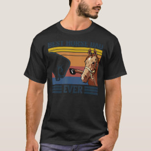Retro Vintage Horse Dad Cool Father's Day Gift T-Shirt