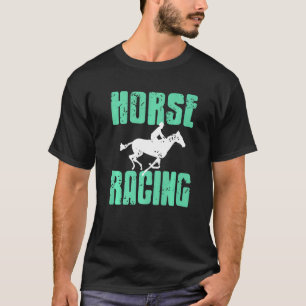 Retro Vintage Horse Racing Cool Present T-Shirt