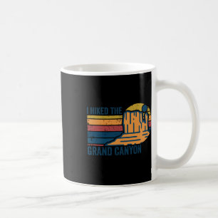 Retro Vintage I Hiked The Grand Canyon Hiking Nati Coffee Mug