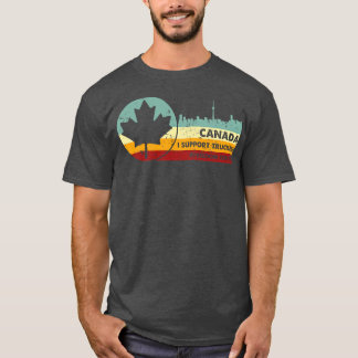 Retro Vintage I Support Truckers Freedom Convoy 20 T-Shirt