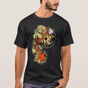 Retro Vintage Japanese Koi Fish T-Shirt