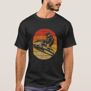 Retro Vintage Jetski Watersport Jetskier T-Shirt