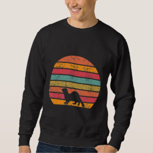 Retro Vintage Just A Ferret  Present Sweatshirt