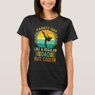 Retro Vintage Karate Dad Father's Day Karate Coach T-Shirt