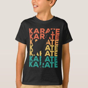 Retro Vintage Karate Gift For Karateka T-Shirt