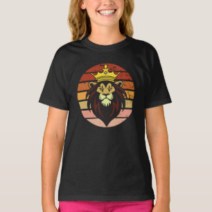 Retro vintage king lion T-Shirt