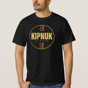 Retro vintage Kipnuk Alaska State 70s Groovy Vibes T-Shirt