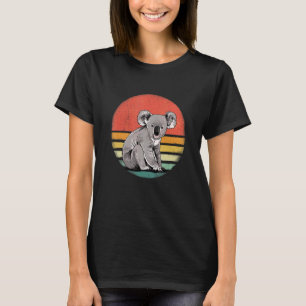 Retro Vintage Koala Bear Australia Animal Zookeepe T-Shirt