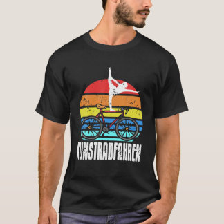 Retro Vintage KUNSTRADFAHREN Art Cycling Present T-Shirt