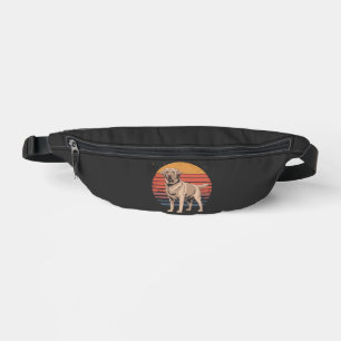 Retro Vintage Labrador Retriever Dog Lover Gifts Bum Bags