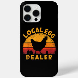 Retro Vintage Local Egg Dealer Farmer Chicken Egg iPhone 15 Pro Max Case