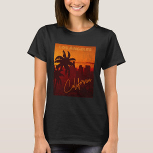 Retro Vintage Los Angeles California City with Pal T-Shirt