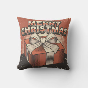 Retro Vintage Man Cave Christmas present Cushion