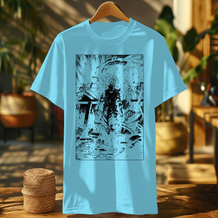 retro vintage manga T-Shirt