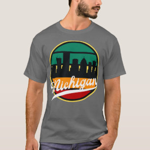 Retro Vintage Michigan T-Shirt