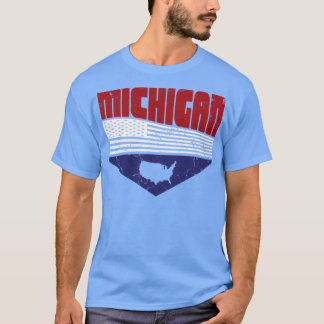 Retro Vintage Michigan USA2  T-Shirt
