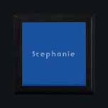 Retro Vintage Minimalist Modern Blue Gift Box<br><div class="desc">Modern Professional Simple Design.</div>
