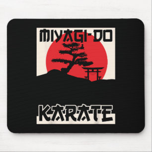 Retro Vintage Miyagi-do Karate Life Bonsai Tree Ma Mouse Pad