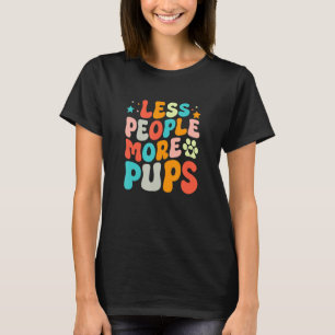 Retro-Vintage More-Pups Coolest Pup Lovers T-Shirt