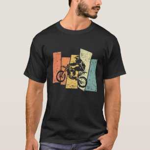 Retro Vintage Motocross Dirt Bike Motorcycle Offro T-Shirt