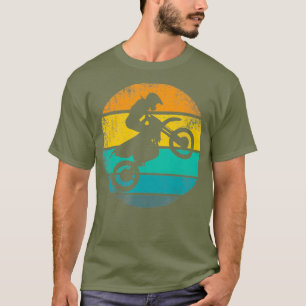 Retro Vintage Motocross Motorcycle Off Road Gift T-Shirt