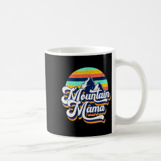 Retro vintage mountain mama life cute mother's day coffee mug