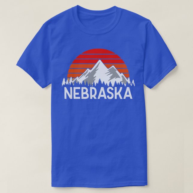 Retro Vintage Nebraska1  T-Shirt (Design Front)