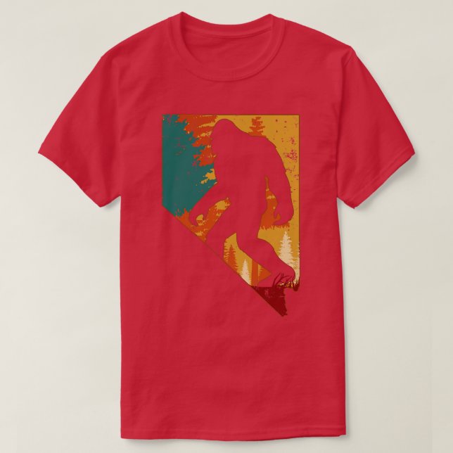 Retro Vintage Nevada T-Shirt (Design Front)