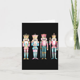 Retro Vintage Nk Nutcrackers Ballet Sugar Plum Fai Card