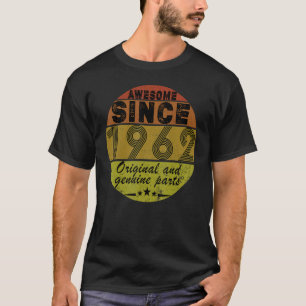 Retro Vintage Original And Genuine Parts   60th Bi T-Shirt