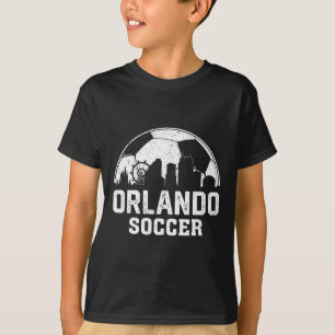 Retro Vintage Orlando Soccer Footbyll Sports Lover T-Shirt