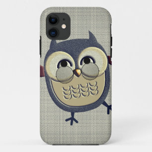 Retro Vintage Owl iPhone 11 Case