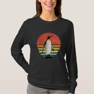 Retro Vintage Penguin Sea Animal Marine Life Pengu T-Shirt