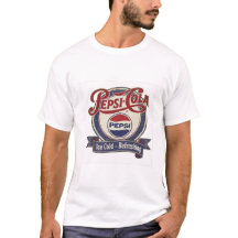 Retro Vintage Pepsi Cola Graphic T-Shirt - 1950s .