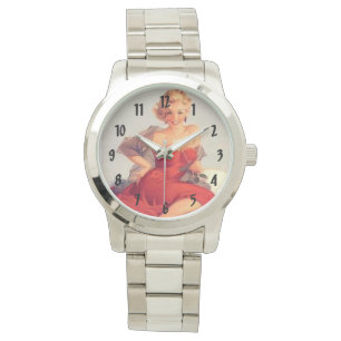 Retro Vintage Pinups Watch