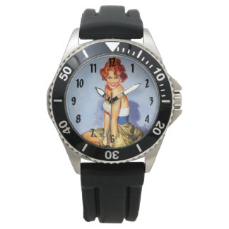 Retro Vintage Pinups Watch