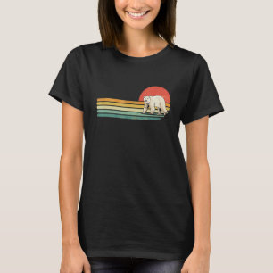 Retro Vintage Polar Bear Arctic Wildlife Animal Be T-Shirt