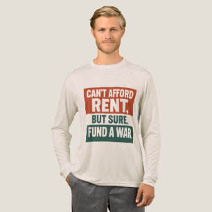 Retro Vintage Political Humour T-Shirt   Sarcastic Tri-Blend Shirt