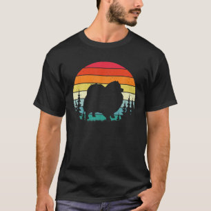Retro Vintage Pomeranian Dog Lovers Gift Men Women T-Shirt