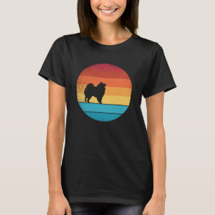 Retro vintage Pomeranian Dogs  and cute animal  5 T-Shirt