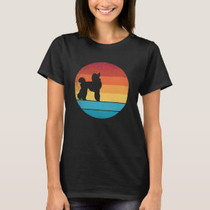 Retro vintage Poodle Dogs  and cute animal  3 T-Shirt