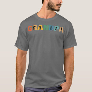 Retro Vintage Pool Grandpa Funny Pool Grandfather T-Shirt