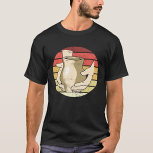 Retro Vintage Pottery Ceramics Teacher Pottery T-Shirt