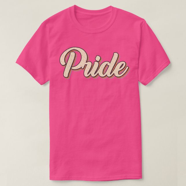 Retro Vintage Pride T-Shirt (Design Front)