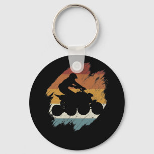 Retro vintage Quad Key Ring