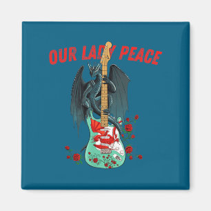 Retro Vintage Quote Funny Our Lady Peace Basic Mea Magnet