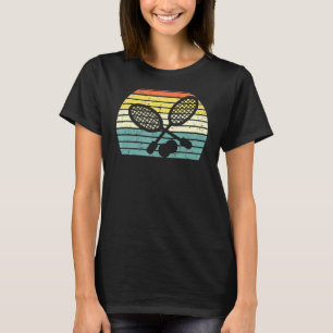 Retro Vintage Racquet Ball Coach Sport Love Tennis T-Shirt