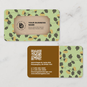 Retro Vintage Rays Abstract Trendy Name Business Card