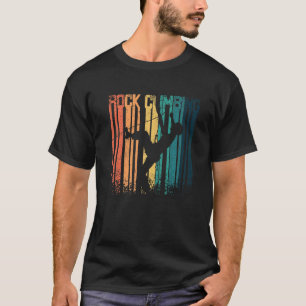 Retro Vintage Rock climbing T-Shirt
