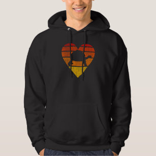 Retro Vintage Save A Turtle Animal Tortoise Sunset Hoodie